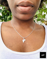 Load image into Gallery viewer, Africa Map Necklace
